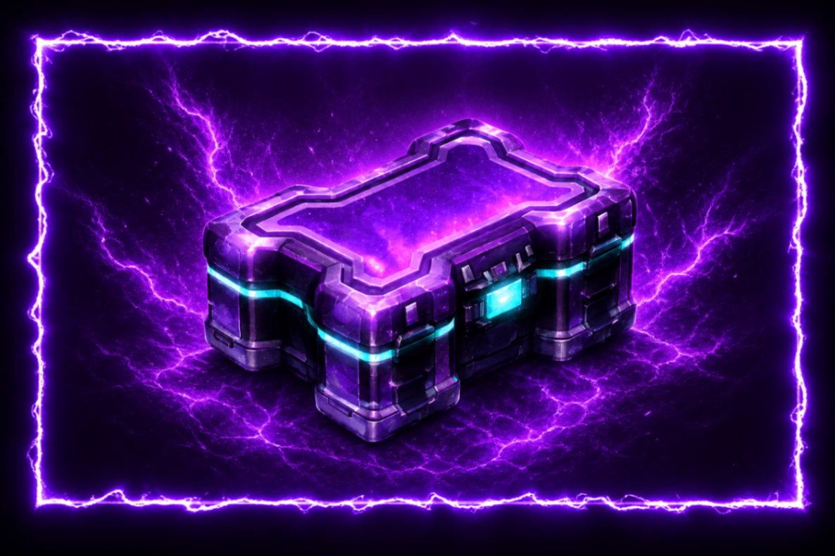 🦾🟣 COSMETIC CRATE (500 UNIDADES)