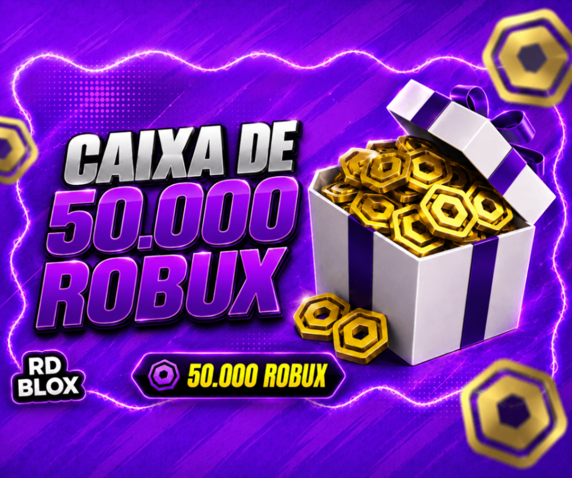 🍀 CAIXA DA SORTE PODE CONTER ATÉ 50.000 ROBUX (TESTE SUA SORTE)