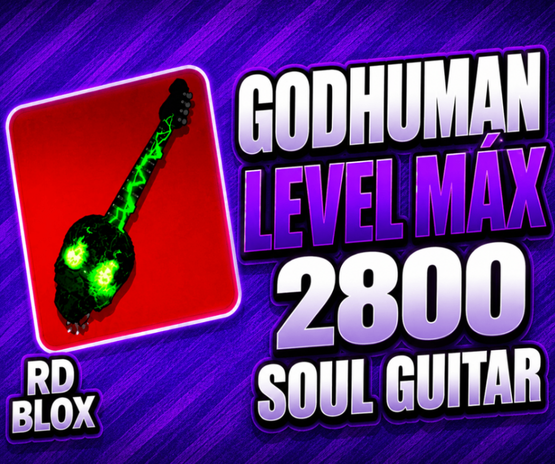 🎸  LVL 2800 + GHM + SG + FRUTAS E ITENS (CONTAS BLOX FRUITS)