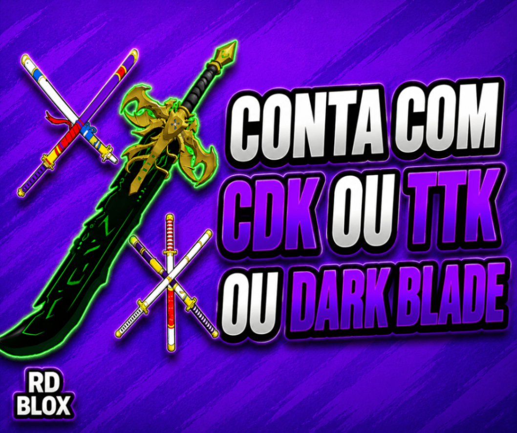 ⚔️ LVL 2800 1  LVL 2800 COM 1 GARANTIDA ( CDK, TTK OU DARK BLADE