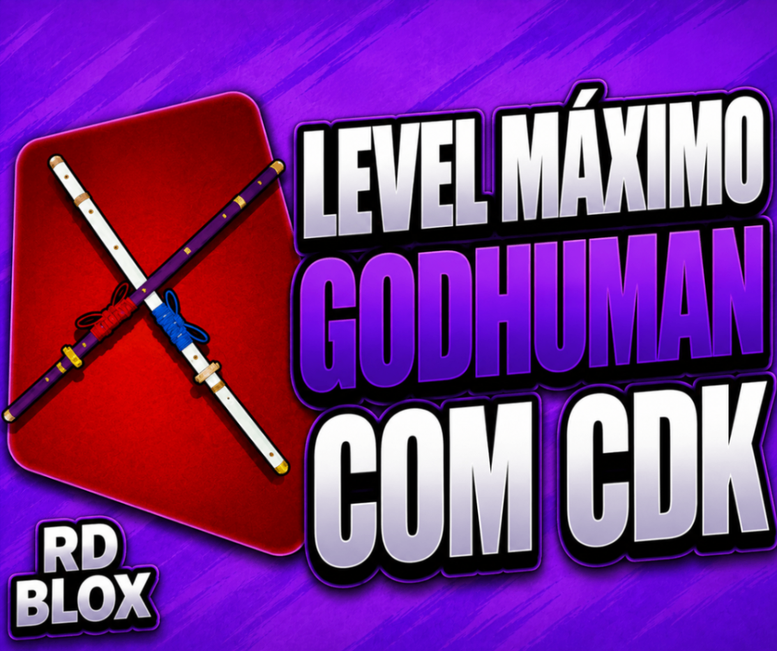 ⚔️ LVL 2800 + GHM + CDK + ITENS E FRUTAS ALEATORIOS (CONTAS BLOX FRUITS)