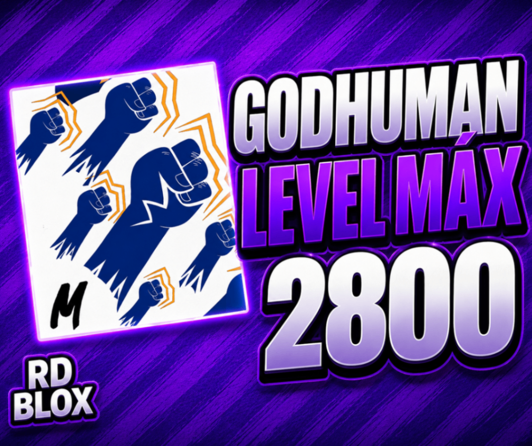 👊  LVL 2800 + GHM + FRUTAS E ITENS (CONTAS BLOX FRUITS)