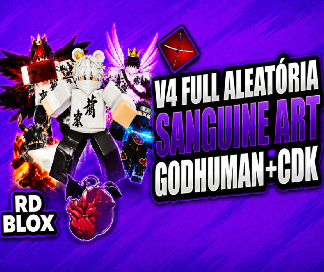 🩸⚔️ CONTA LEVEL 2800 RAÇA V4 FULL ALEATÓRIA + GHM + CDK