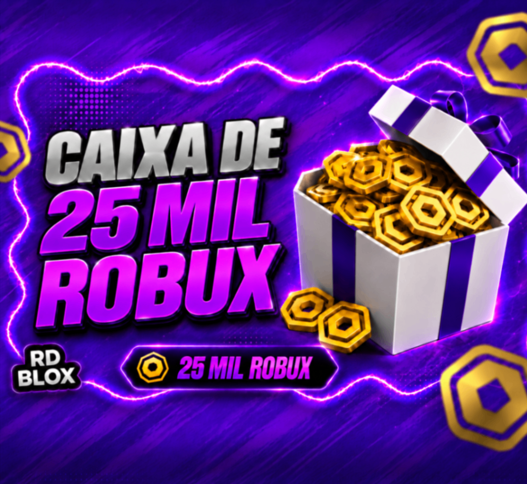 🍀 CAIXA DA SORTE PODE CONTER ATÉ 25.000 ROBUX (TESTE SUA SORTE)