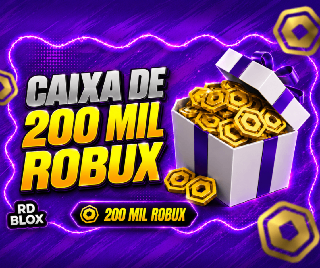 🍀 CAIXA DA SORTE PODE CONTER ATÉ 200.000 ROBUX (TESTE SUA SORTE)