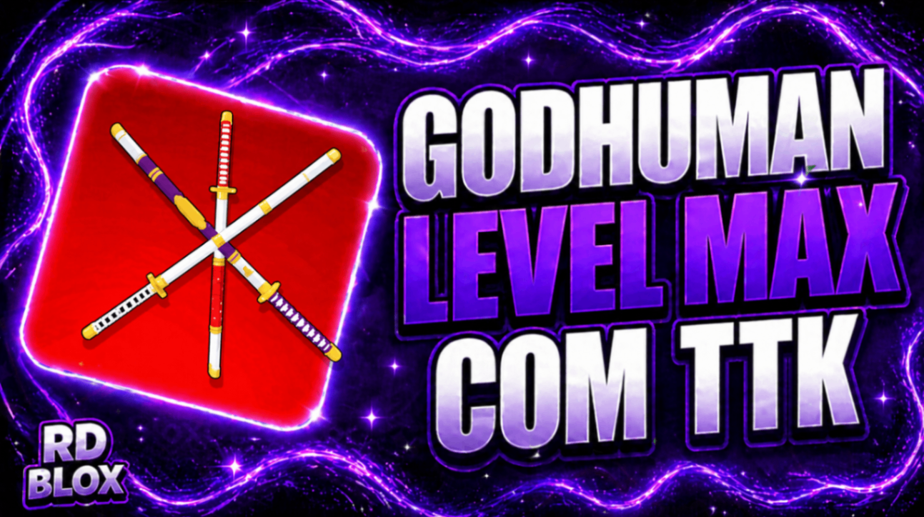 ⚔️  LVL 2800 + GHM + TTK + ITENS E FRUTAS ALEATORIOS